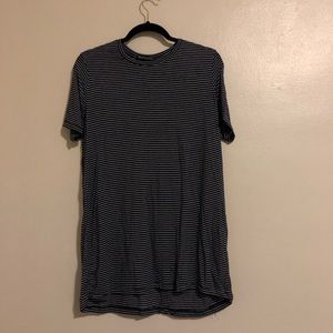 Navy Stripe BRANDY MELVILLE T-shirt Dress